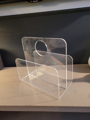 Porte revues plexiglass des - porte-revues, en