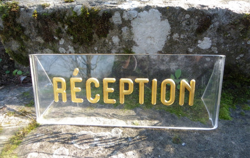 Plaque vintage comptoir en - vintage,